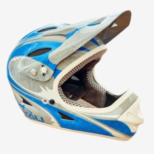 Kali Durgana Downhill Hjälm Grå/Blå