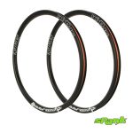 Spank - Subrosa 26" Fälgpar, Svart Spank - Subrosa 26" Fälgpar, Svart